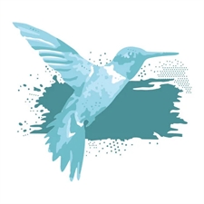 Sizzix Layered Stencils Set - Hummingbird